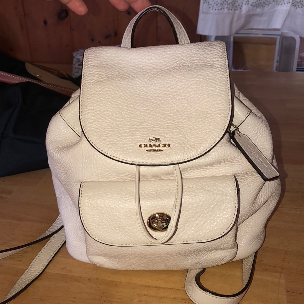 Coach mini backpack